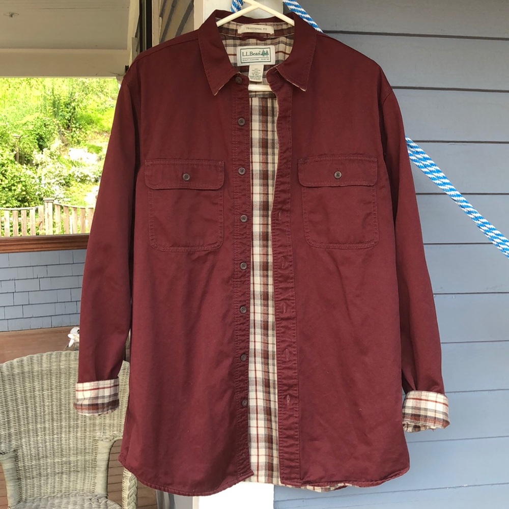LL Bean Overshirt